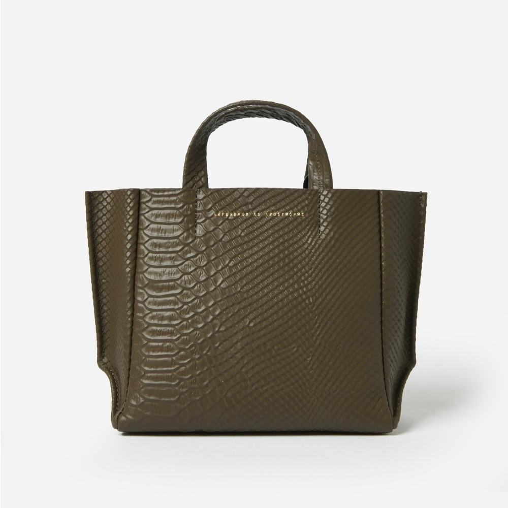 NWT Ampersand as Apostrophe New Earth Python Micro Tote Bag | $473 retail - Picture 5 of 9
